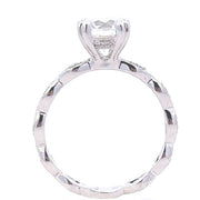 BEVERLY K 18K White Gold Diamond Engagement Ring